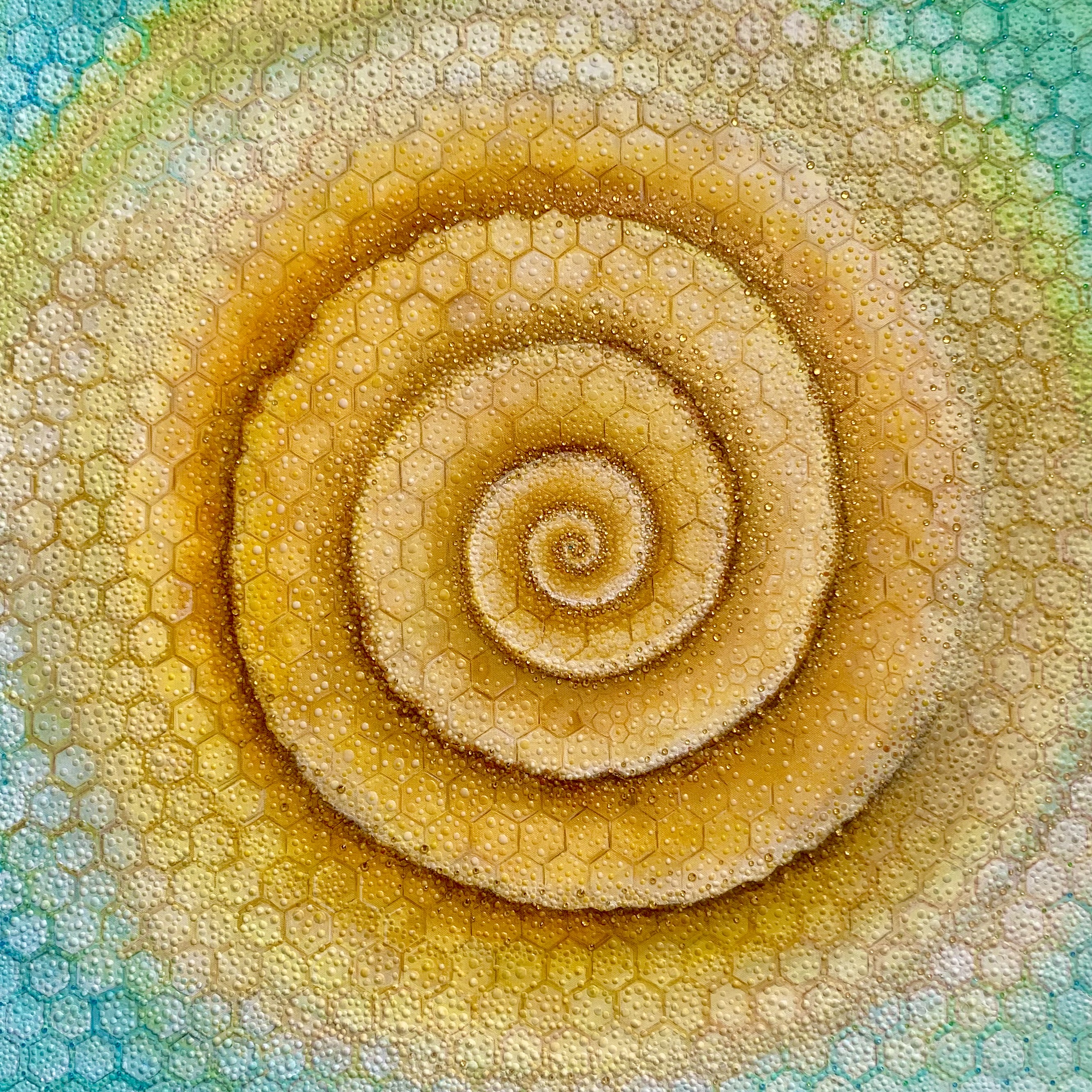 A pub, a beekeeper, and a two-year painting walk into a newsletter...