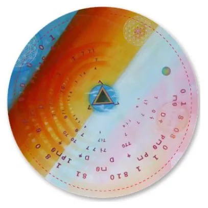 Single cosmic sacred geometry coasters for wine charging